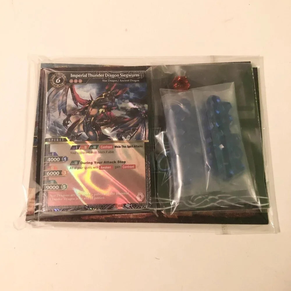 Battle Spirits Saga Half Deck Set and World View Sheet Bandai Namco